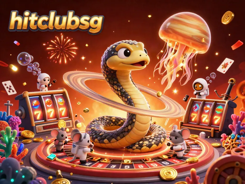 Experience thrilling wins with hitclubsg at this dynamic roulette scene featuring 3D characters.